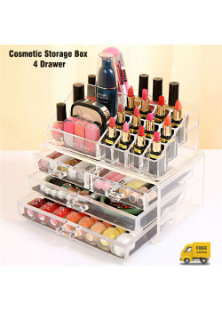 Cosmetic Storage Box 4 Drawer, CS44